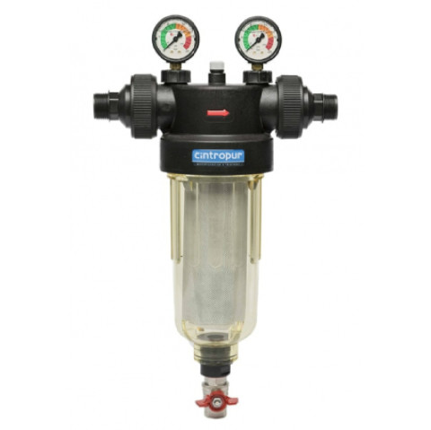 CINTROPUR NW280 veefilter (1") koos manomeetritega