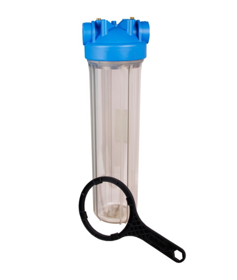 Veefiltri korpus BIG BLUE MONO 20'' ATLAS FILTRI, 1'' ühendus, kaasas võti