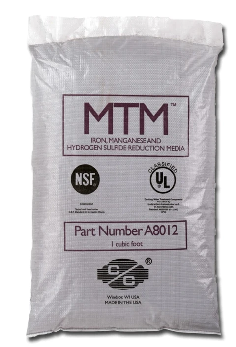 MTM-mangaanidioksidisuodatusmassa (28,3 l:n säkki)