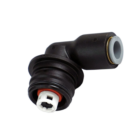 CLACK 3/8" kiirühendus-nurk (Liquifit Asy)