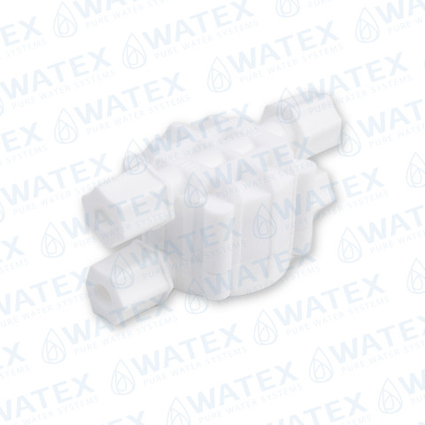 Pöördosmoosi neljateeline sulgeklapp 1/4"