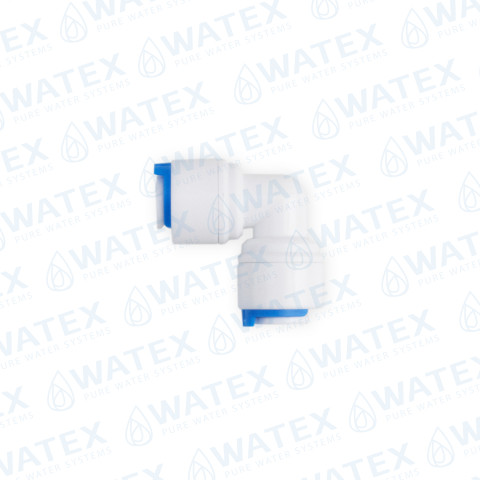 QCF 90° põlv 1/4" toru – 1/4" toru