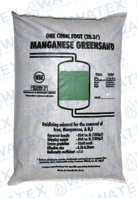 MANGANESE GREENSAND PLUS Mangaan filtrimaterjal (14,15 l kott)