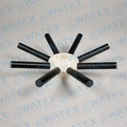 CLACK alumine jaotur (ülemine paigaldus) TMHL 36", D50 mm