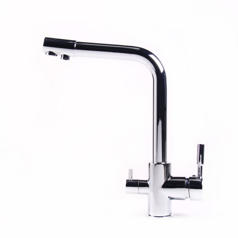 3-suunaline segisti Standardne Läikiv Kroom