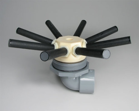 Filtripaagi alumine jaotur 63"