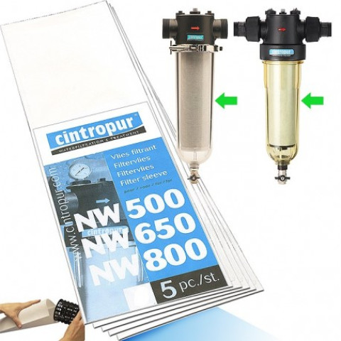 CINTROPUR vahetusfilter NW500–800, 5 mikronit