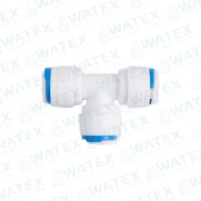 QCF liitmik 3/8" toru – 3/8" toru – 3/8" toru