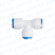 QCF liitmik 3/8" toru – 3/8" toru – 3/8" toru